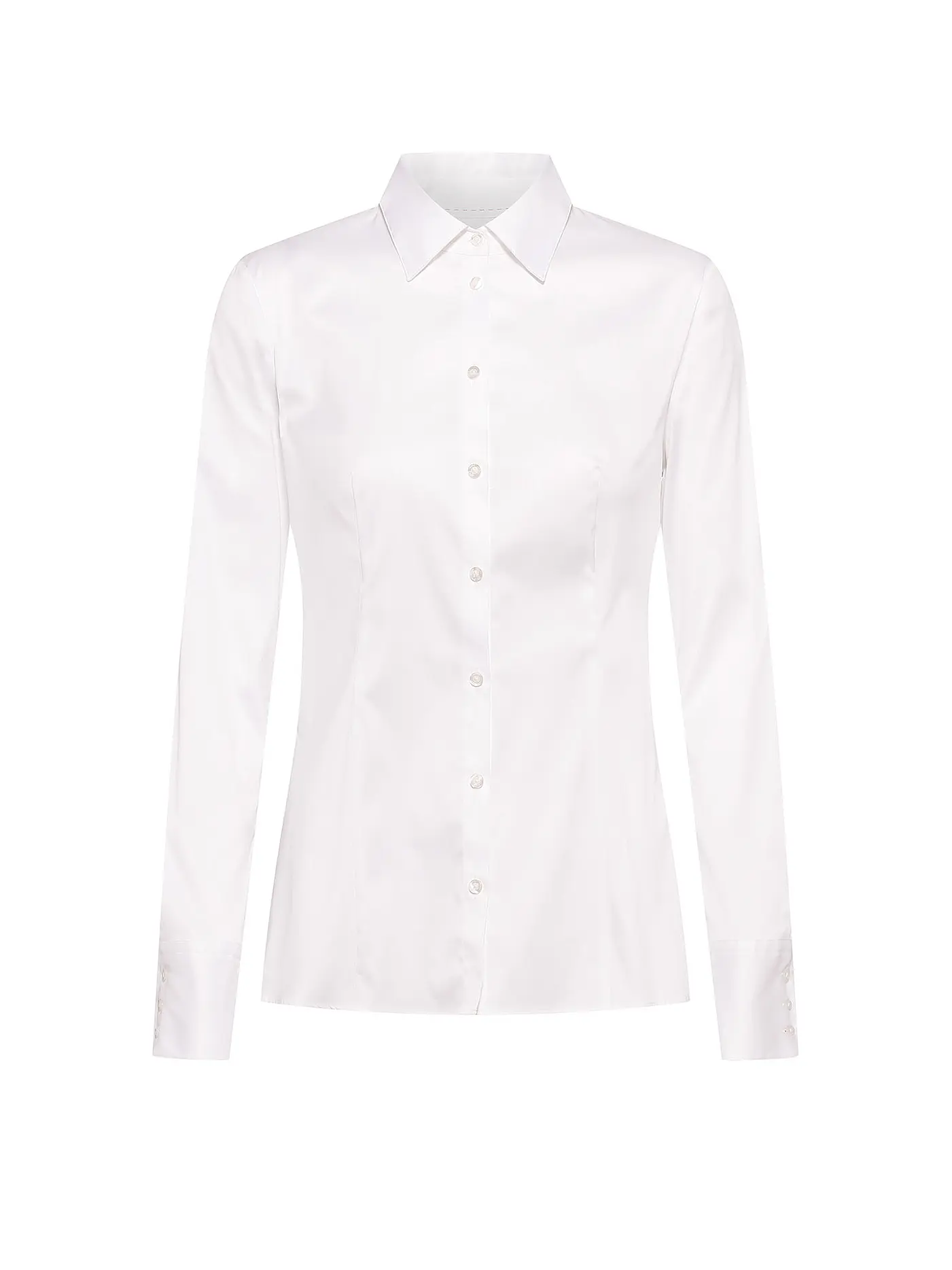 HUGO | Bluse Slim Fit | weiss